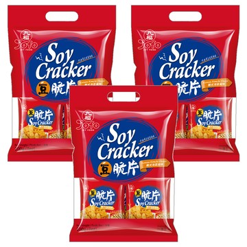 九福 豆脆片 韓式泡菜風味 200g 使用非基因改造黃豆製成  3袋