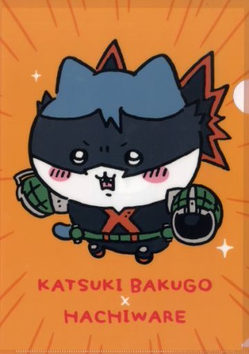 爆豪勝己×夏威夷A4文件夾我的英雄學院×4×可愛的小家伙POP UP STORE