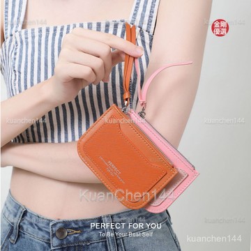 皮夾女 零錢包 卡包 女皮夾 卡包女 多卡位 大容量 新款女士卡包時尚pu薄款高級感零錢包ins風可愛卡套