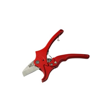 MINGTOOL Ø35mm PVC 水管剪(高效水電工具/三段式省力剪切/平整斷面/水管剪裁必備/強力剪刀/家修專用)