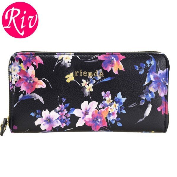 リエンダ Rienda 長財布 ラウンドファスナー 花柄 R 通販 Lineポイント最大0 5 Get Lineショッピング