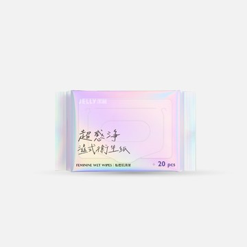 【JELLY 潔麗】超感淨 濕式衛生紙｜20片裝