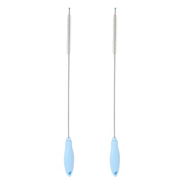 BABY&I 吸管刷  藍色  2入