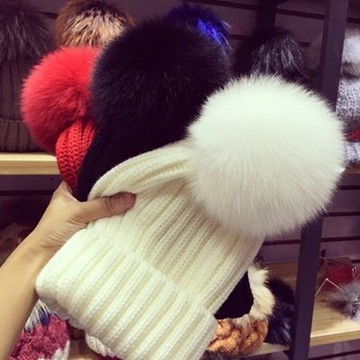 毛帽針織毛線帽-韓版潮流百搭純色女帽子5色73ie26【獨家進口】【米蘭精品】