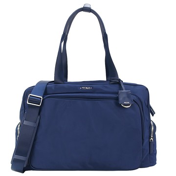 TUMI  VOYAGEUR COLINA尼龍前口袋肩背/斜背兩用包(適用14吋筆電)-午夜藍