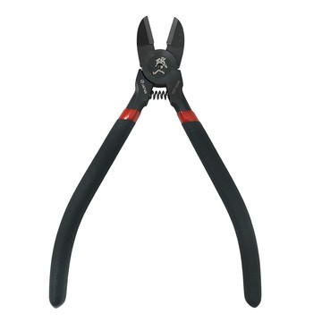 鎢鋼斜口鉗 6吋  1支  黑色