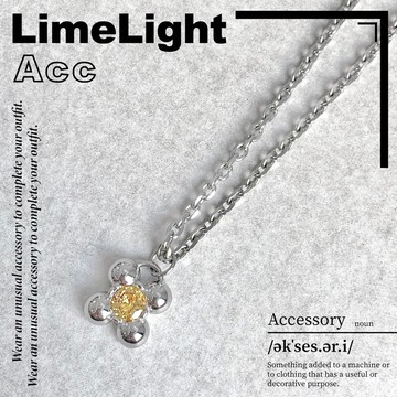 ☆LimeLight☆ 花卉 / 花花 / 水鑽 / 鋯石 / 飾品 / 鈦鋼 / 項鍊 27