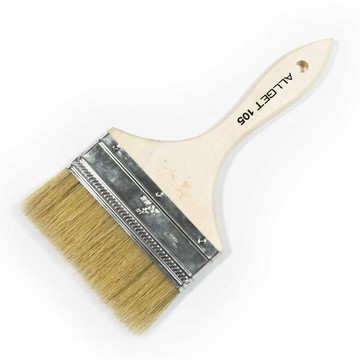 【ALLGET黑傑客】105萬能刷-4英吋【20入】100%純豬毛 高性價比 消耗型短毛刷4英吋