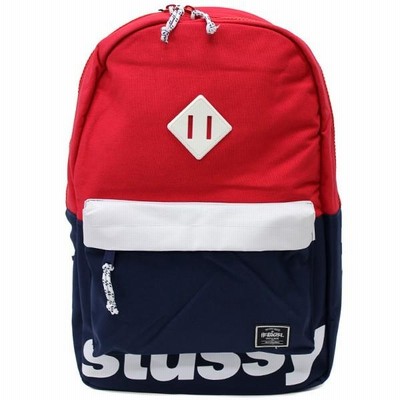 stussy × Herschel  コラボリュック　赤　ヴィーナス柄