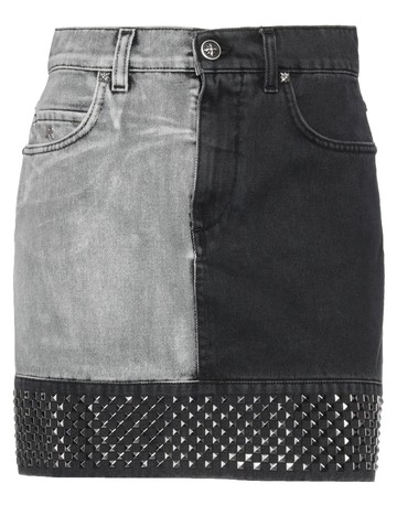 JOHN RICHMOND Denim skirts - Item 30090112