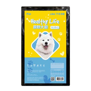 Healthy Life 原野大廚 BOBO 成犬配方狗糧 7.5KG