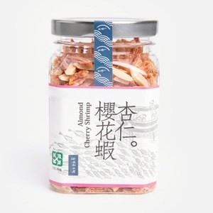溪和杏仁櫻花蝦100g