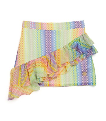 Missoni Kids Cotton-Silk Ruffle Skirt
