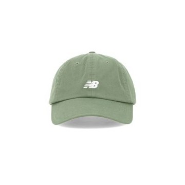New Balance Hat 綠色 刺繡 Logo 遮陽 運動 休閒 老帽 棒球帽 帽子 LAH51004AAR