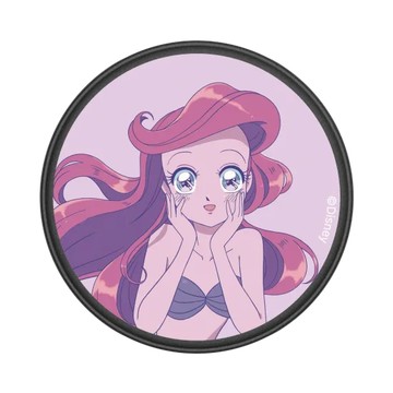 GRIP O (MagSafe 兼容） 黑 - 迪士尼-公主系列 Disney Princess - 花朵