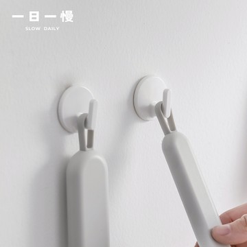 ｜現貨｜一日一慢．免打孔 圓形掛鉤 壁掛勾 3M背膠 免釘掛鉤 掛勾 掛鉤 壁掛收納 牆壁掛鉤 衣服掛鉤 收納