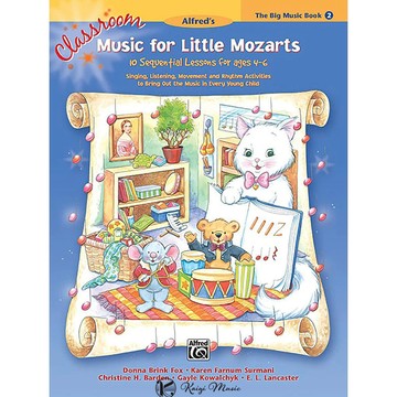 【凱翊︱AF】 小小莫札特鋼琴教程 大本音樂書 2 Classroom Music for Little Mozar