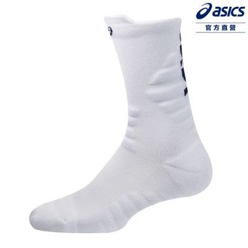 ASICS 亞瑟士 中筒襪 男女中性款 籃球配件 3063A083-100