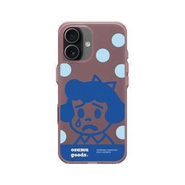 iPhone 17 Clear (相機按鈕) 晶醺玫 - OSAMU GOODS - 大圓點系列-Betty