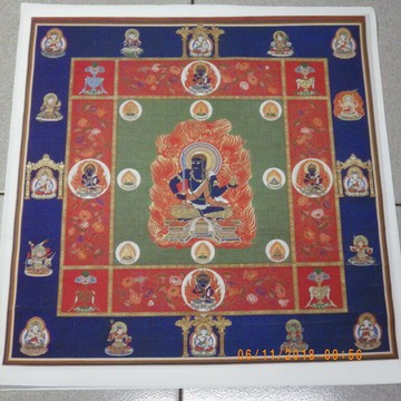 東密唐密：仁王曼荼羅 尺寸：50*51厘米 ***品質保證