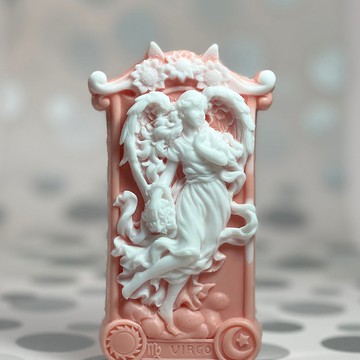 天使/香氛皂 12星座 處女座 手工皂 可客製顏色/香氛