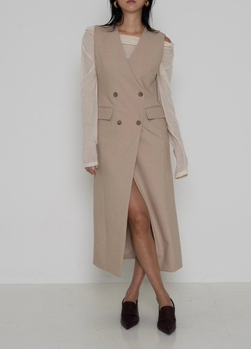 高訂系列-純色系修身洋裝