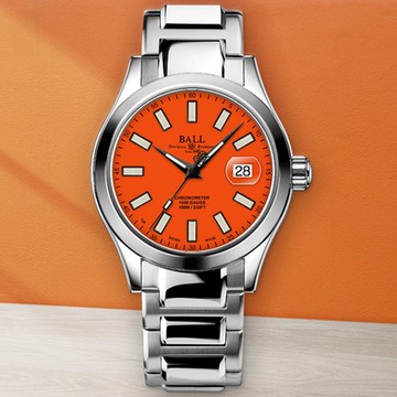 BALL 波爾 Engineer III 系列 天文台認證機械腕錶 1212購物節 送禮推薦-40mm NM9026C-S39CJ-OR