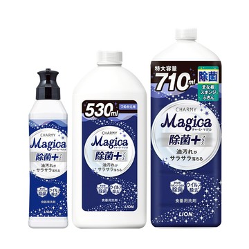 日本LION 除菌+系列洗碗精_清新柑橘香 (220ml／530ml／710ml)