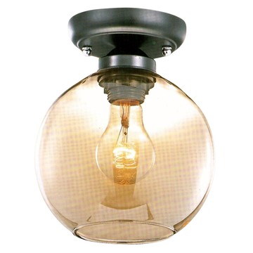 工業風干邑色玻璃玄關燈(BL51823)