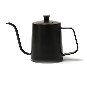 ANTIAN 304不鏽鋼掛耳咖啡細口手沖壺 600ml 精準控水 輕鬆手沖咖啡  1個