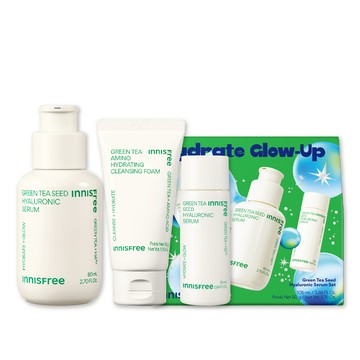 [聖誕限定]綠茶籽玻尿酸保濕精華組 閃耀版