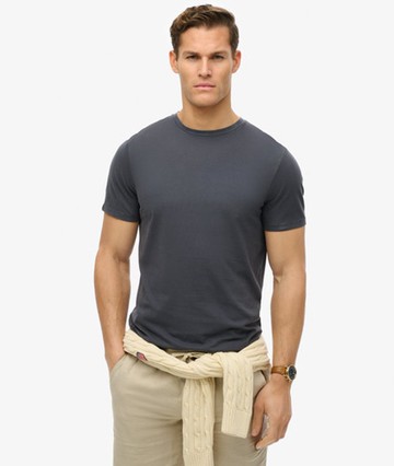 Superdry Men's Classic Essential T-shirt Navy Size: Xxxl