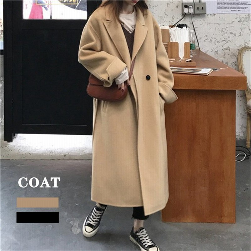 コート レディース 無地 ジャケット黒 スプリングコート 40代 アウター 秋服 カジュアル韓国風オーバー ゆったり30代 50代 通販 Lineポイント最大0 5 Get Lineショッピング