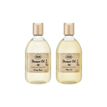SABON 沐浴油 #新版 (綠玫瑰/白茶) (100/300ml)