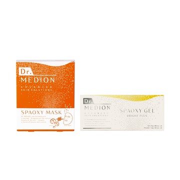 Dr. MEDION美的顏 透亮升級極效保濕碳酸面膜組 碳酸面膜護理 保濕美白 改善細紋 改善暗沉 日本直送 日本官方