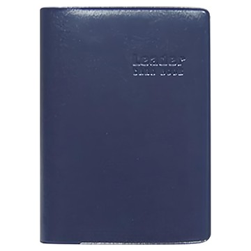 珠友文化 100k單格隨身名片本 le-61102-03  1入  藍