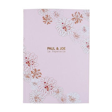 PAUL & JOE A5筆記本 - 粉底西洋菊