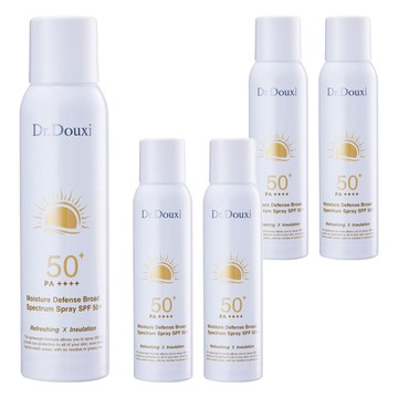Dr.Douxi 朵璽 安心曬清涼防曬噴霧 SPF50+ PA++++  140ml  5瓶