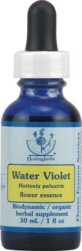 Flower Essence Healing Herbs Water Violet Dropper 1 fl oz
