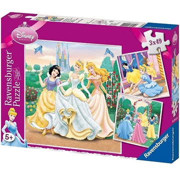 維寶拼圖-迪士尼公主大集合(3*49p)