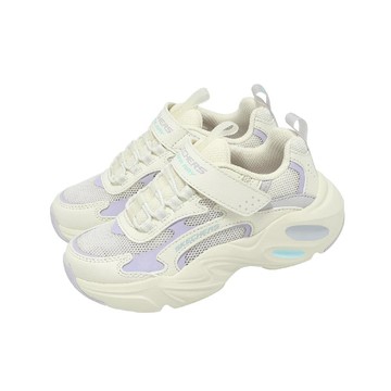 SKECHERS 休閒鞋 Stamina Airy 中大童鞋 米 魔鬼氈 復古 老爹鞋 319093LNTPR