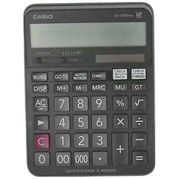 CASIO 卡西歐 計算機 DJ-120DPLUS  1個