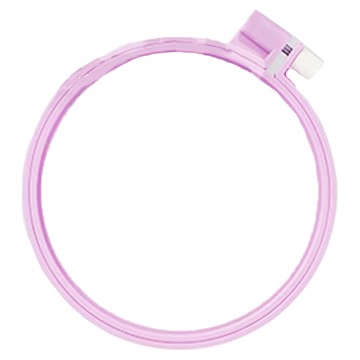 日本 Clover 可樂牌 彩色刺繡框12cm 紫色  1個