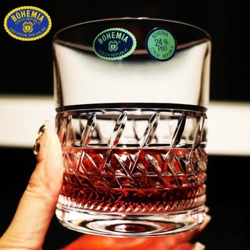 日本NY捷克進口水晶玻璃威士忌杯調啤酒杯果汁茶水杯洋酒杯子