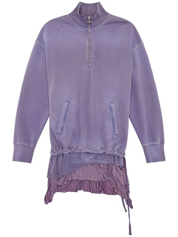 Diesel - D-Rolock cotton dress - women - Cotton - XS - Purple