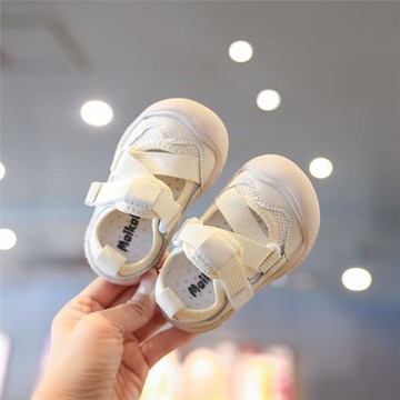 寶寶學步鞋軟底春秋單鞋男童嬰兒鞋子透氣網鞋小童鞋女童涼鞋兩歲