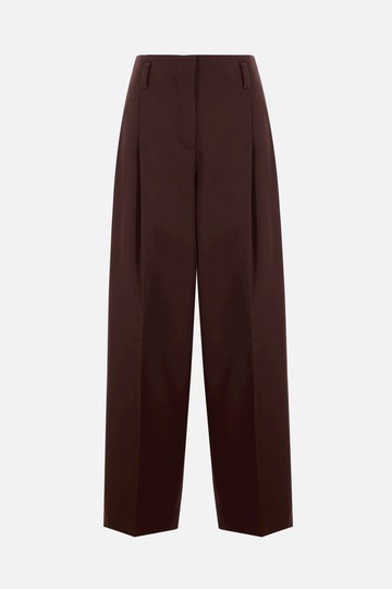 GOLDEN GOOSE DELUXE BRAND Journey Flavia gabardine wide-leg pants Woman
