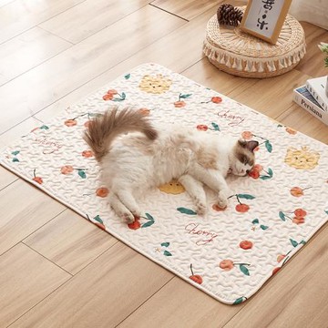 狗狗貓咪地墊寵物墊圍欄籠墊兔子窩睡墊全棉防滑耐咬耐抓墊子機洗