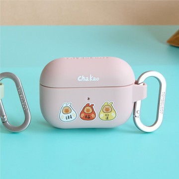 查高插畫好運達摩強悍防摔AirPods保護套