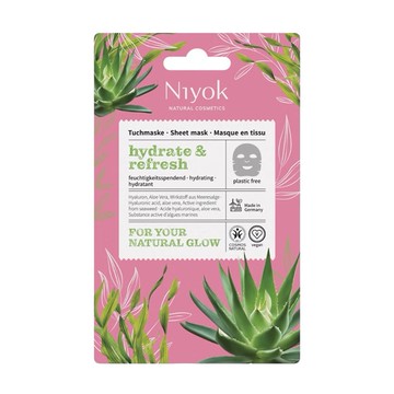 (預購) Niyok 德國自然護理 補水煥顏面膜 10ml (NI033)